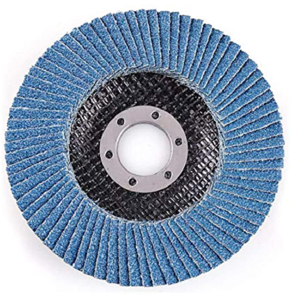 5'' Blue Calcined Aluminum Oxide Flap Disc for Weld Blending