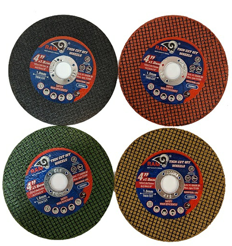 Close-up of durable cutting disc edge in 4 colors.png
